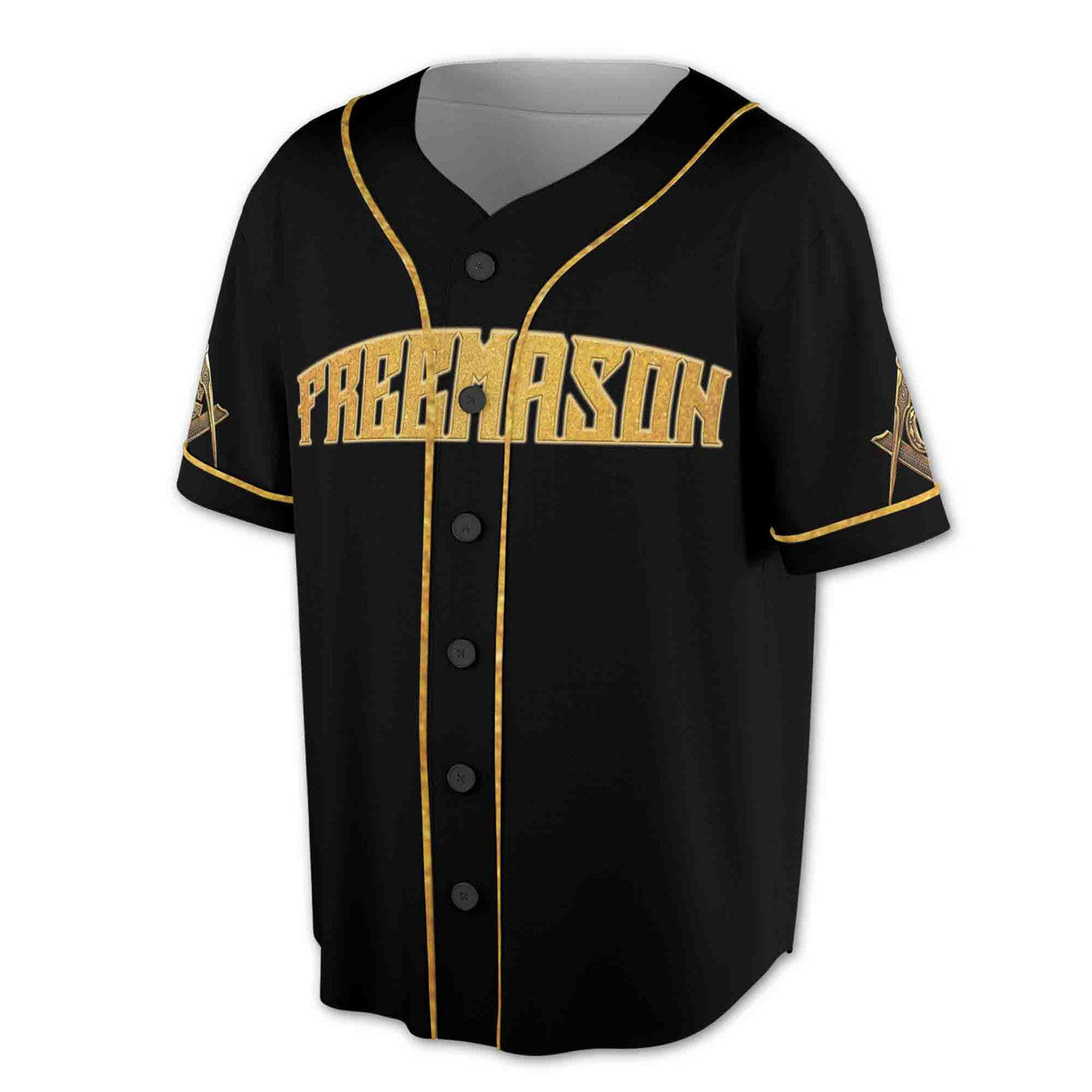 Custom Name Lodge Name Freemason 357 Freemasonry Baseball Jersey S-5XL - FUKAMASONIC