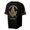 Custom Name Lodge Name Freemason 357 Freemasonry Baseball Jersey S-5XL - FUKAMASONIC
