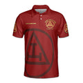 Custom Name Royal Arch Masonry York Rite Freemasonry Masonic Men's Polo Shirt - FUKAMASONIC