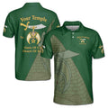 Custom Temple Shriners Noble Ancient Egypt Past Potentate Men's Polo Shirt S-5XL - FUKAMASONIC