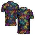 Master Mason Freemasonry Mansonic Neon Palm Tree Men's Polo Shirt S-5XL - FUKAMASONIC
