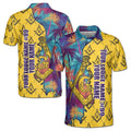 Custom Masonic Freemasonry Hawai Tropical Pattern Men's Polo Shirt S-5XL - FUKAMASONIC