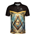 Personalized Master Mason Freemasonry Mystic Men's Polo Shirt S-5XL - FUKAMASONIC