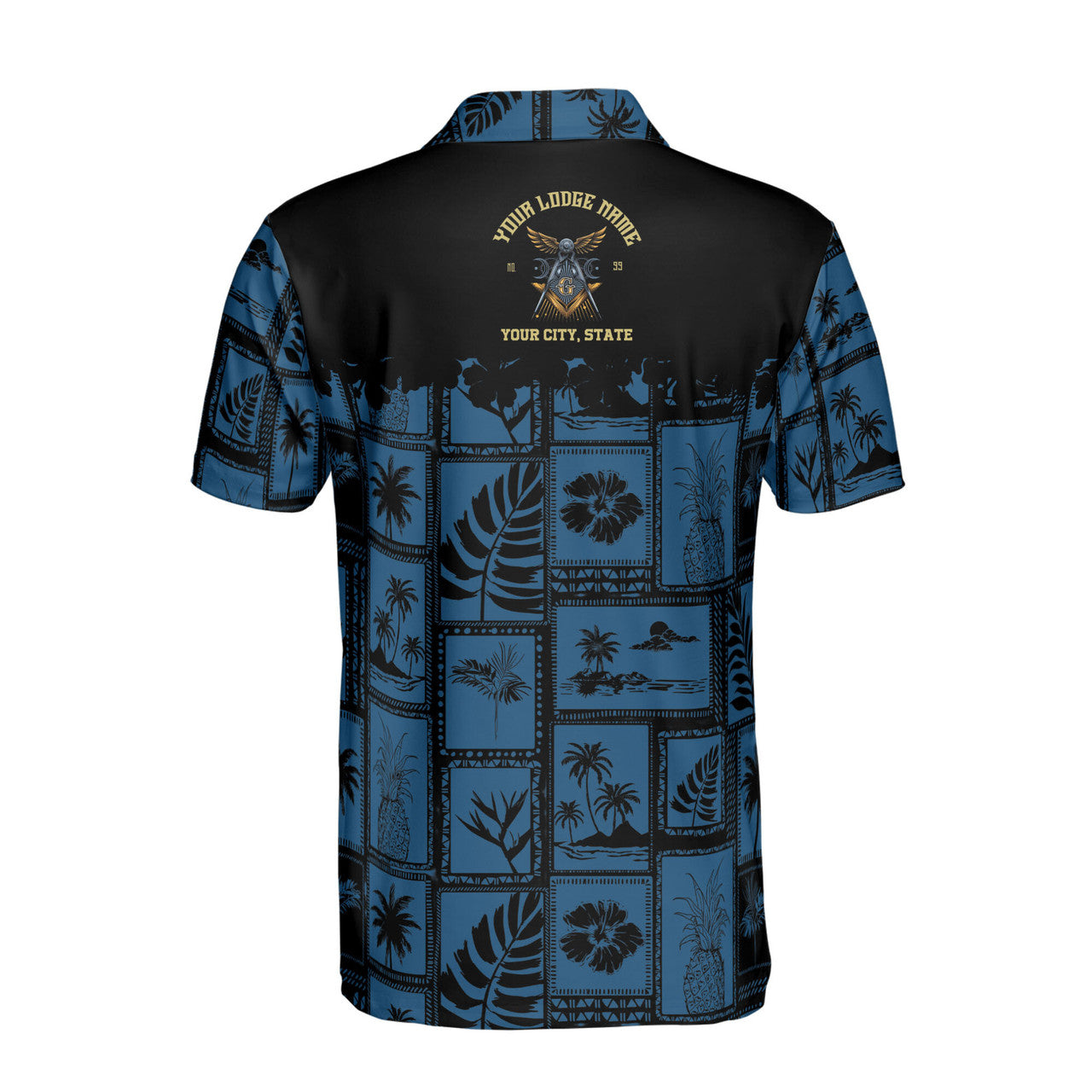 Customized Freemasonry Masonic Vintage Picture Men's Polo Shirt S-5XL - FUKAMASONIC