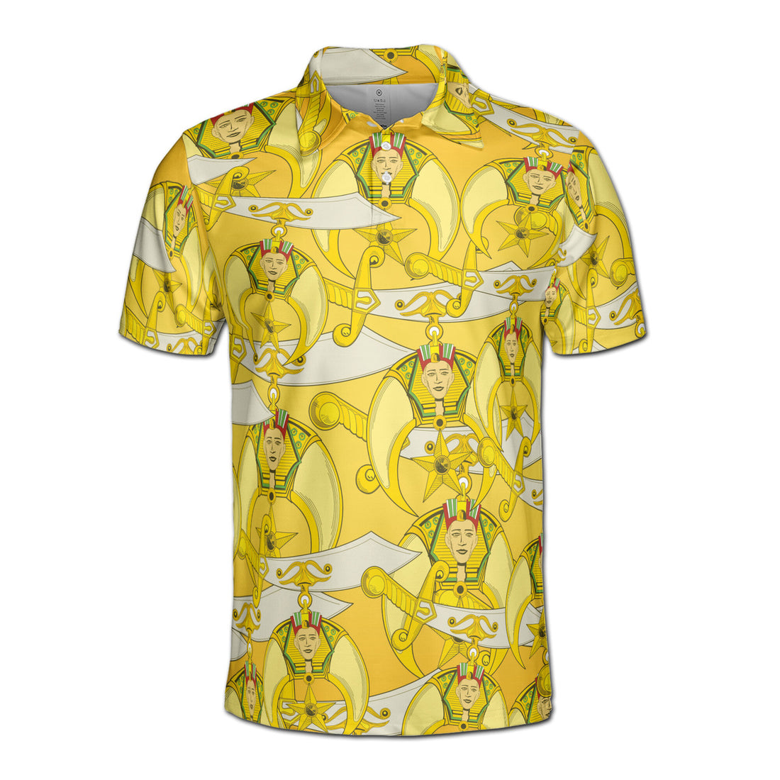 Customized Temple Mason Noble Shriners Men's Polo Shirt S-5XL - FUKAMASONIC
