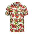 Personalized Royal Arch Masonic Tropical Tree Men's Polo Shirt S-5XL - FUKAMASONIC