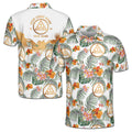 Customized Royal Arch Masonry Palm Leaf Men's Polo Shirt S-5XL - FUKAMASONIC