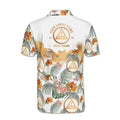 Customized Royal Arch Masonry Palm Leaf Men's Polo Shirt S-5XL - FUKAMASONIC
