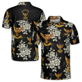 Customized Scottish Rite 32 Tropical Floral Men's Polo Shirt S-5XL - FUKAMASONIC