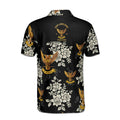 Customized Scottish Rite 32 Tropical Floral Men's Polo Shirt S-5XL - FUKAMASONIC