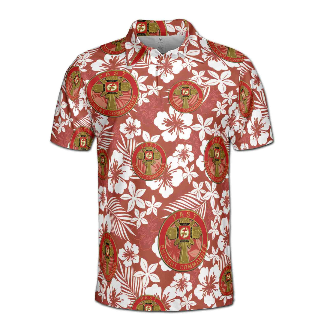 Custom York Rite Past Eminent Commander Masonry Men's Polo Shirt S-5XL - FUKAMASONIC
