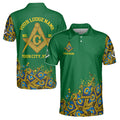 Customized Blue Lodge Master Mason Mansonic Men's Polo Shirt S-5XL - FUKAMASONIC
