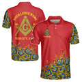 Customized Blue Lodge Master Mason Mansonic Men's Polo Shirt S-5XL - FUKAMASONIC