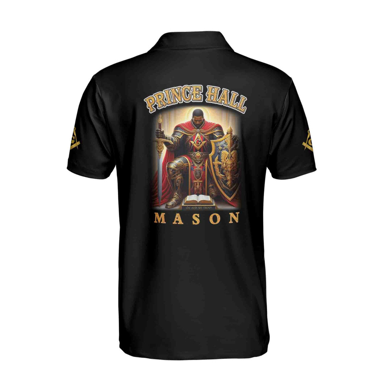 Customized Mason Prince Hall F&A.M Men's Polo Shirt S-5XL - FUKAMASONIC