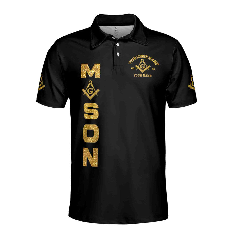 Personalized Freemason Prince Hall Custom Men's Polo Shirt S-5XL - FUKAMASONIC