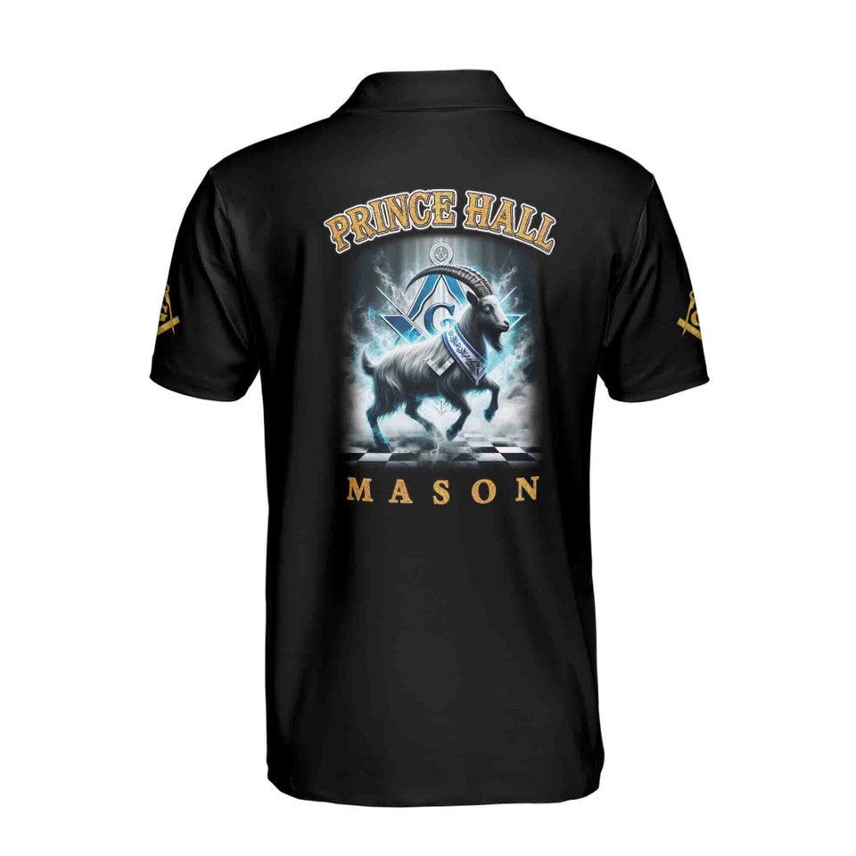 Personalized Freemason Prince Hall Custom Men's Polo Shirt S-5XL - FUKAMASONIC