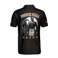 Customized Masonic PHA Riding The Goat Men's Polo Shirt S-5XL - FUKAMASONIC
