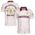 Customized Noble Polo Shriners Egyptian Patterns Men's Polo S-5XL - FUKAMASONIC