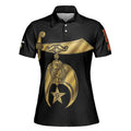 Customize Daughters of Sphinx Shriner Emblem, DOS Fraterner Degree Freemasonary Women's Polo Shirt S-5XL - FUKAMASONIC