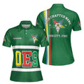 Custom Multi-color Order of the Eastern Star OES AF&AM Women's Polo Shirt S-5XL - FUKAMASONIC