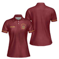 Personalized DOI Daughter of Isis Emblem Shriner Multi Color Women's Polo Shirt S-5XL - FUKAMASONIC