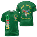 Custom Name Order of the Eastern Star Past Matron OES Gavel 3D T-Shirt S-5XL - FUKAMASONIC