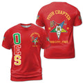 Custom Name Order of the Eastern Star Past Matron OES Gavel 3D T-Shirt S-5XL - FUKAMASONIC