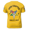 Custom Name Order of the Eastern Star Past Matron OES Gavel 3D T-Shirt S-5XL - FUKAMASONIC