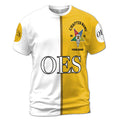 Customize Name Chapter Name Order of the Eastern Star OES Unisex 3D T-shirt Size S-5XL - FUKAMASONIC