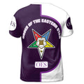 Customize Name Chapter Name Order of the Eastern Star OES Unisex 3D T-shirt Size S-5XL - FUKAMASONIC