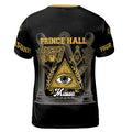 Custom Name Mason Freemason PHA I Can Do All Things Through God Men's T-Shirt S-5XL - FUKAMASONIC