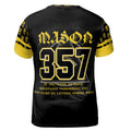 Custom Name Freemason Faith, Hope and Charity 357 Masonic Men's T-Shirt S-5XL - FUKAMASONIC