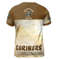 Personalized Egypt Desert Shrines Noble Men's T-shirt S-5XL - FUKAMASONIC