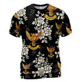Customized Scottish Rite 32 Tropical Floral Men's T-shirt S-5XL - FUKAMASONIC