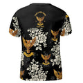 Customized Scottish Rite 32 Tropical Floral Men's T-shirt S-5XL - FUKAMASONIC