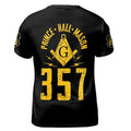 Personalized Light From East Prince Hall Mason 357 Men's 3D T-shirt S-5XL - FUKAMASONIC