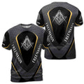 Freemasonry Prince Hall Mason 357 3D T-Shirt S-5XL - FUKAMASONIC