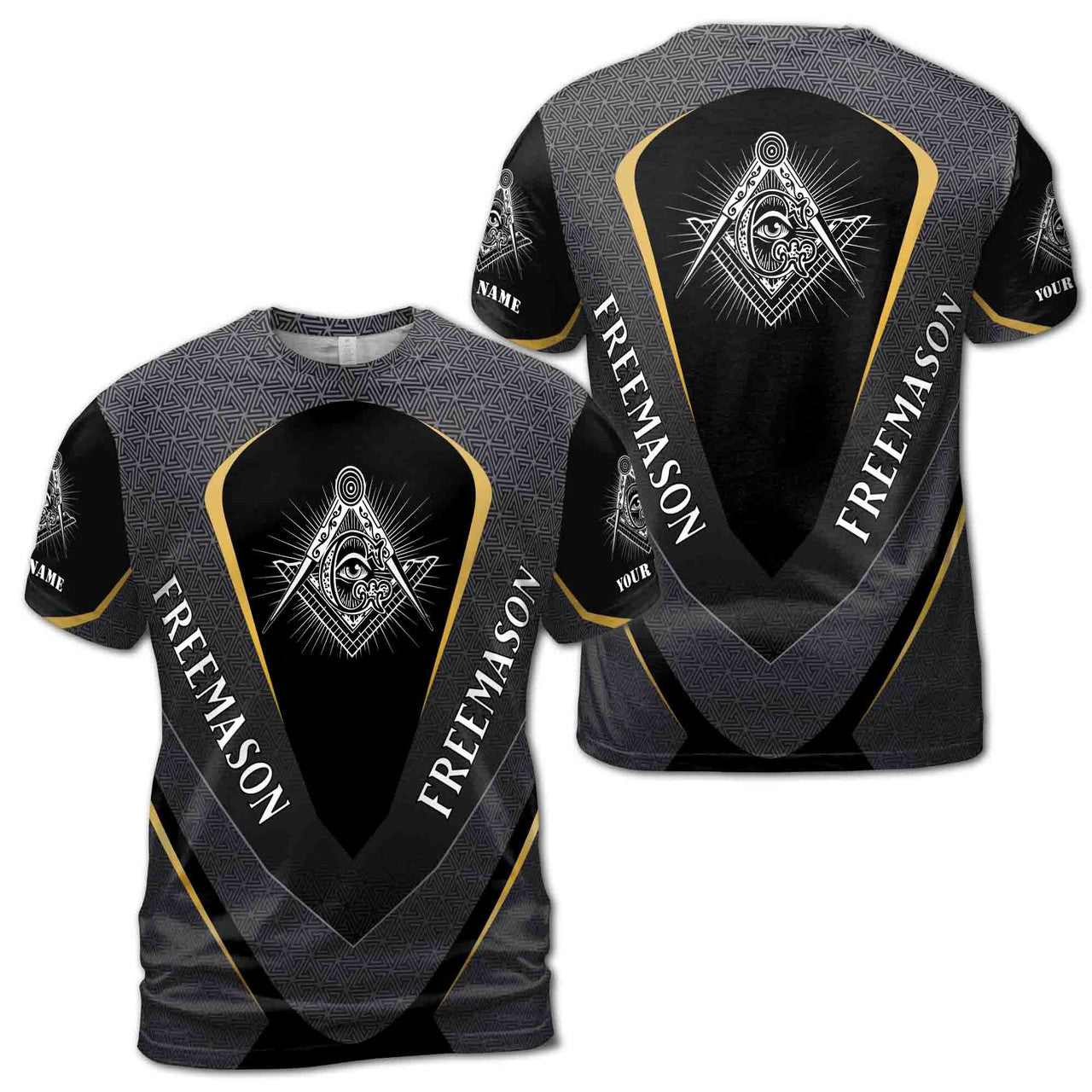 Freemasonry Prince Hall Mason 357 3D T-Shirt S-5XL - FUKAMASONIC