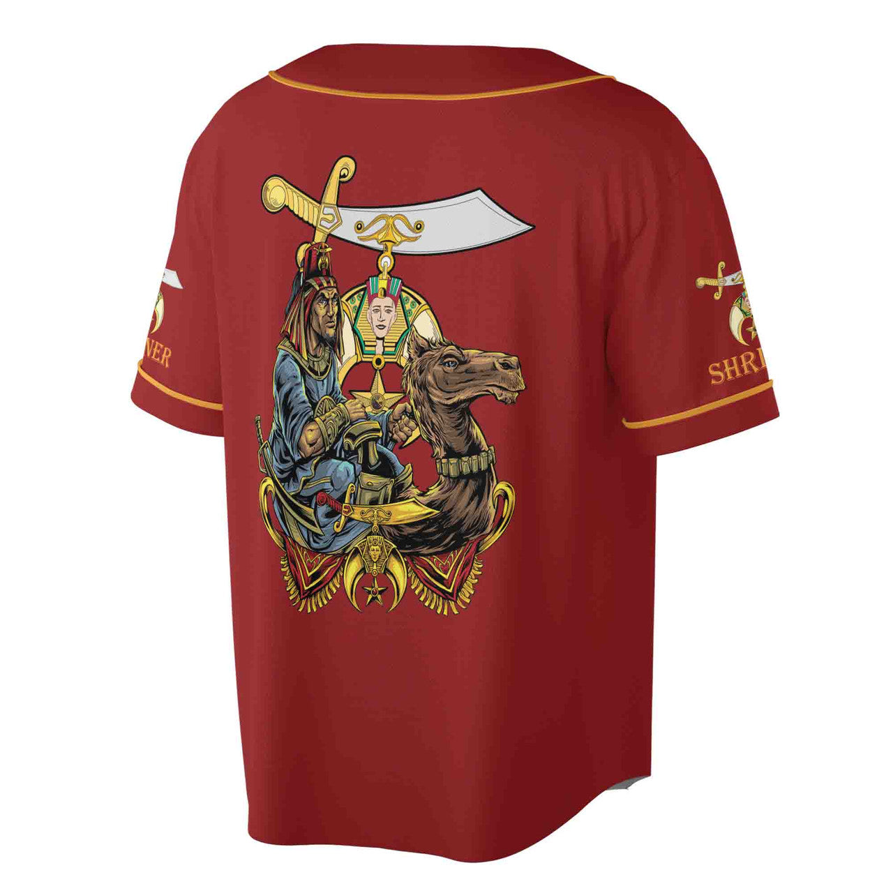 Personalized Customized Proud To Be Shriners 3D Baseball Jersey Size S-5XL - FUKAMASONIC
