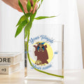 Personalized Daughter Of Sphinx DOS Lady Masonry Acrylic Book Vase - FUKAMASONIC