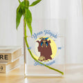 Personalized Daughter Of Sphinx DOS Lady Masonry Acrylic Book Vase - FUKAMASONIC