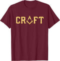 Masonic Craft - Square and Compass - Freemason T-Shirt T-Shirt - FUKAMASONIC