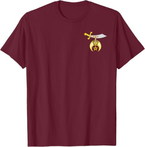 Shriners Masonic Logo Symbol T Shirt - FUKAMASONIC