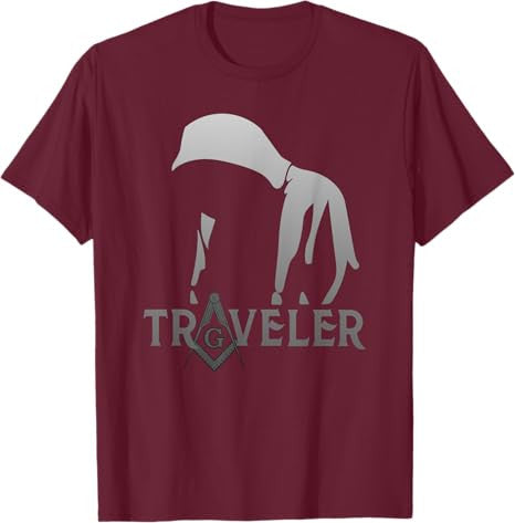 Freemason Lodge Masonic Fraternity Master Mason Traveler T-Shirt - FUKAMASONIC