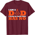I Am A Dad Freemason Masonic Master Masons Freemasonry T-Shirt - FUKAMASONIC