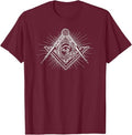 MASONIC SQUARE AND COMPASS FREEMASON ALL SEEING EYE T-Shirt - FUKAMASONIC