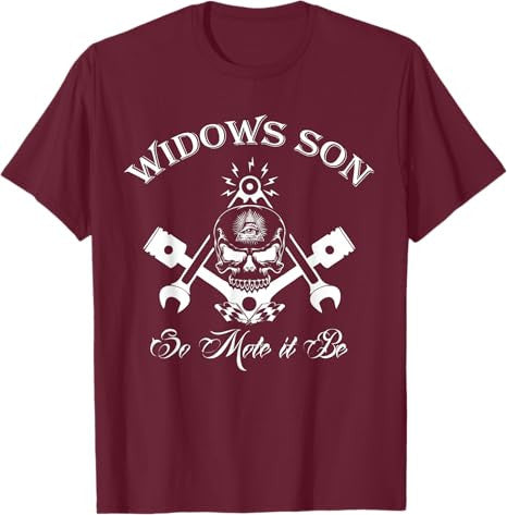 Widows Son Masonic T-Shirt - FUKAMASONIC