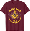 Greats Masonic Prince Hall PHA Master Mason Father's Day T-Shirt - FUKAMASONIC