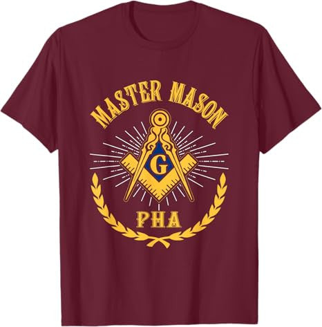 Greats Masonic Prince Hall PHA Master Mason Father's Day T-Shirt - FUKAMASONIC