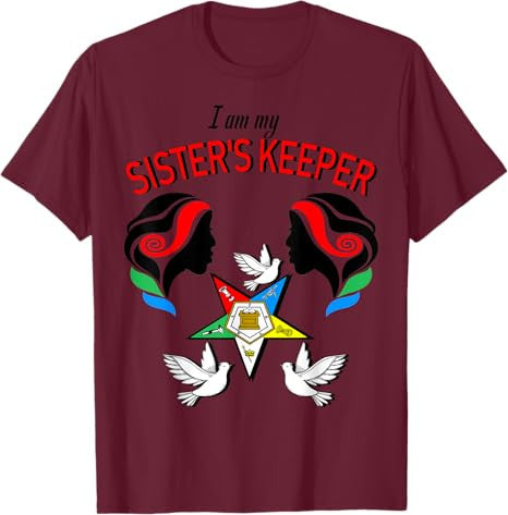 Order Of The Eastern Star OES Ring Diva My Sister's Keeper T-Shirt - FUKAMASONIC